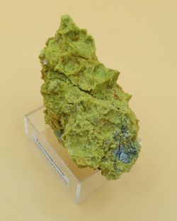 Ejemplar de Ferrosaponita