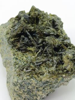Epidota grupo de cristales