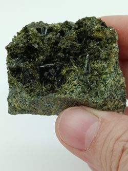 Epidota grupo de cristales