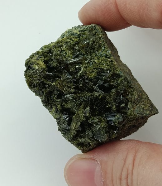 Epidota grupo de cristales