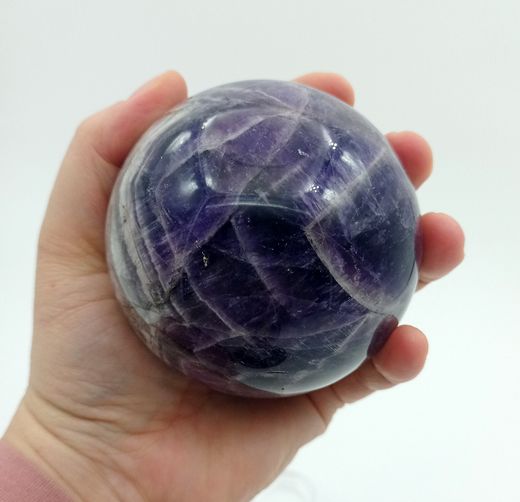 Esfera Amatista Chevron