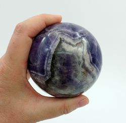 Esfera Amatista Chevron