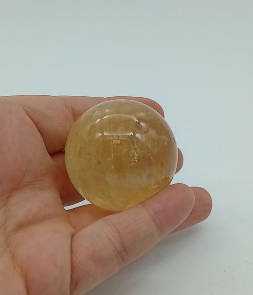 Esfera de Calcita miel