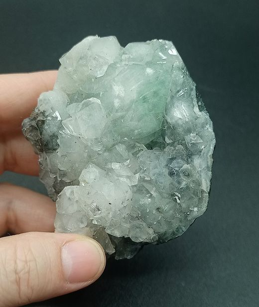 Fluorapofilita grupo de cristales