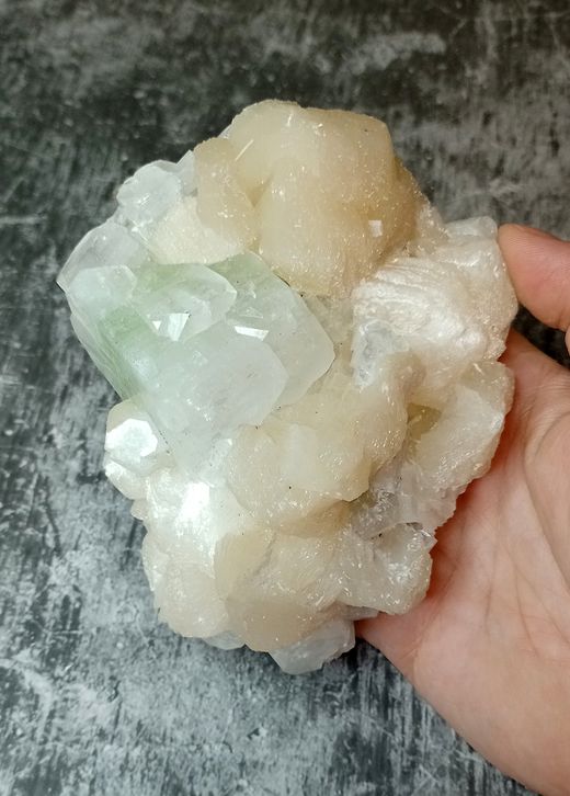 Fluorapofilita y Estilbita