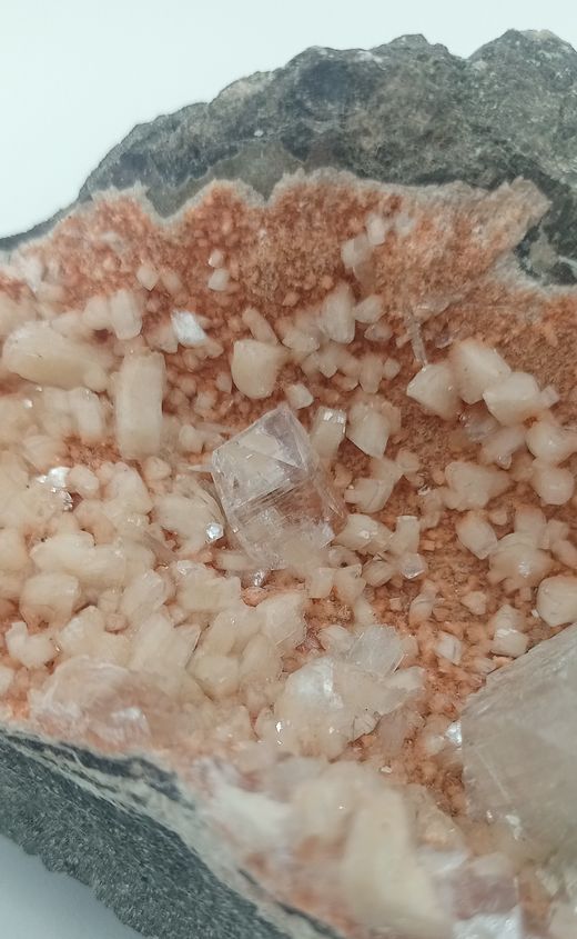 Fluorapofilita y Heulandita