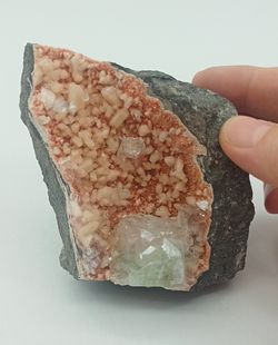 Fluorapofilita y Heulandita