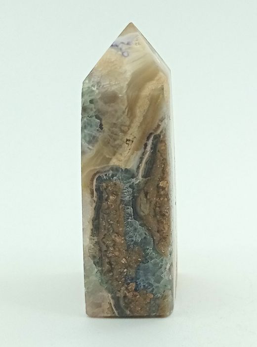 Fluorita amarilla (punta semi pulida)