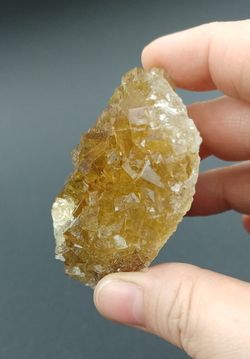 Fluorita amarilla y Calcita