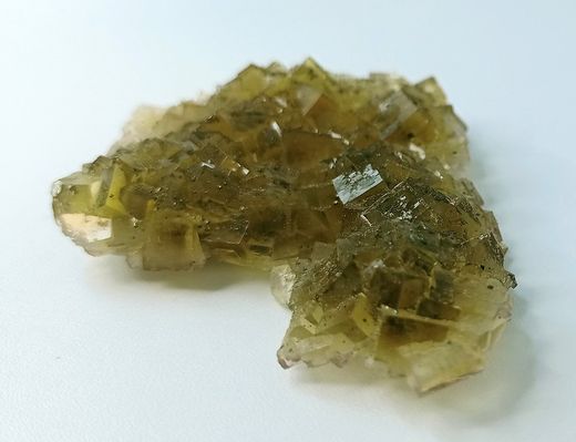 Fluorita amarilla (grupo de cristales)