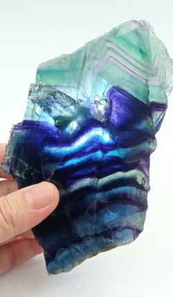 Fluorita en placa