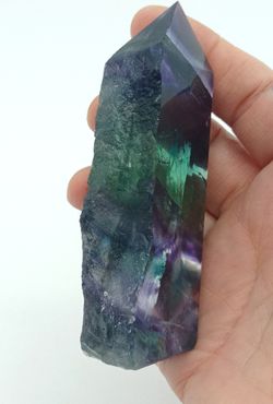 Fluorita semi pulida