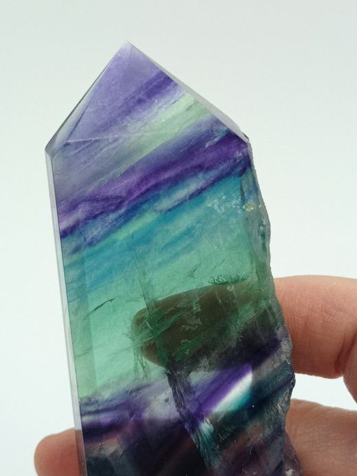 Fluorita semi pulida