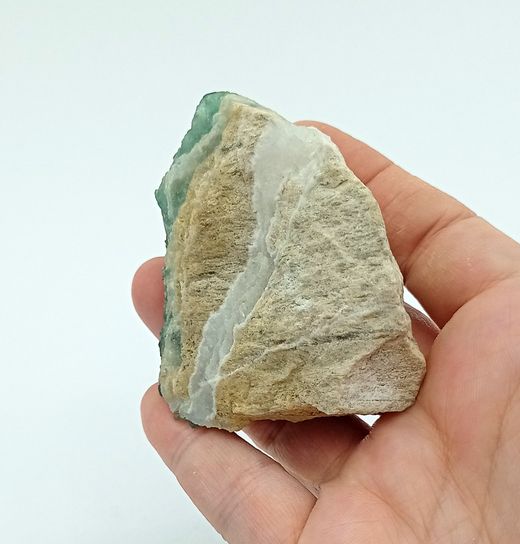 Fluorita Verde cristales en grupo
