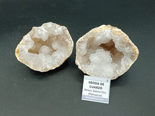 Geoda de Cuarzo cristal