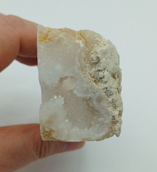 Geoda de cuarzo en punta