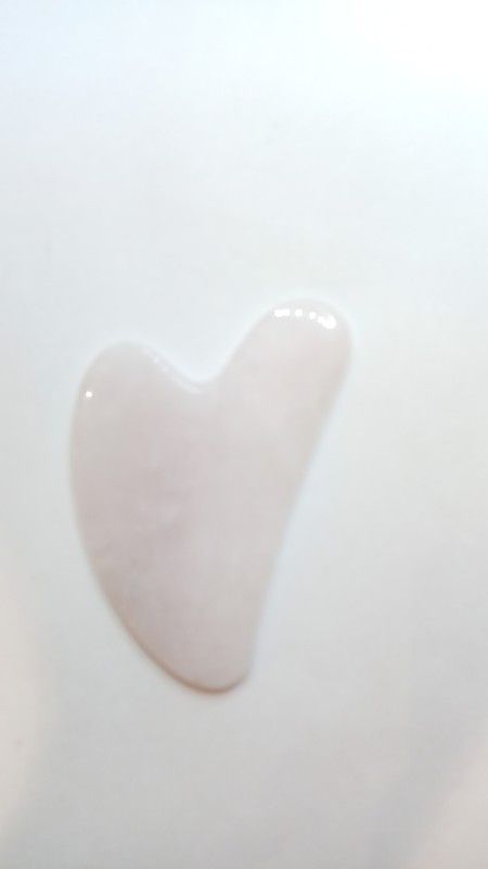 Gua Sha de Cuarzo rosa