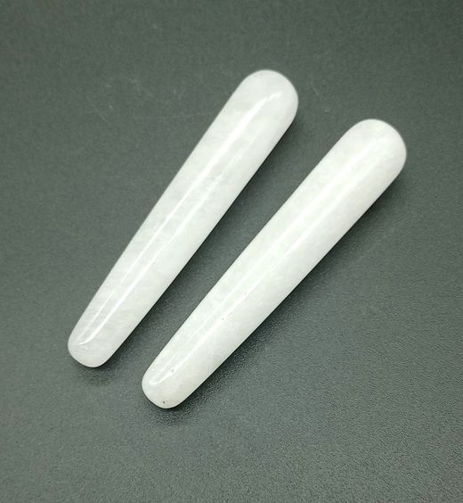 Gua Sha Masaje stick de Cuarzo cristal de roca