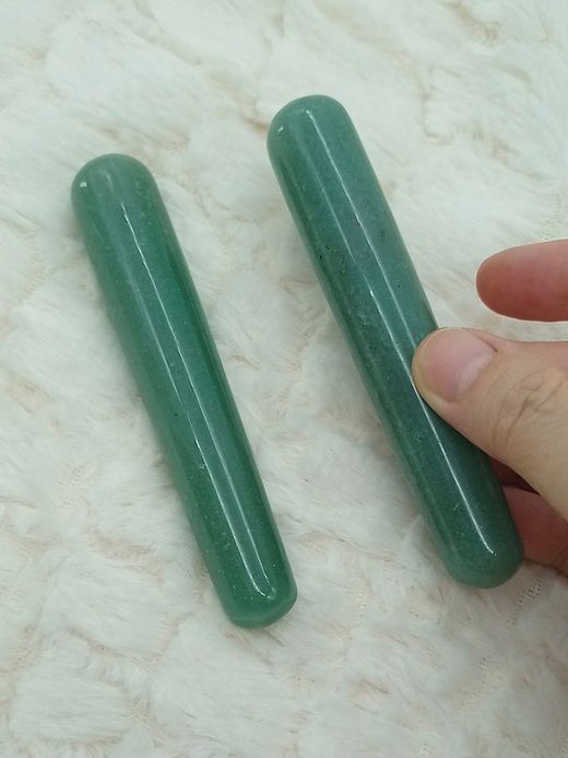 Gua Sha Masaje "stick" de Cuarzo verde