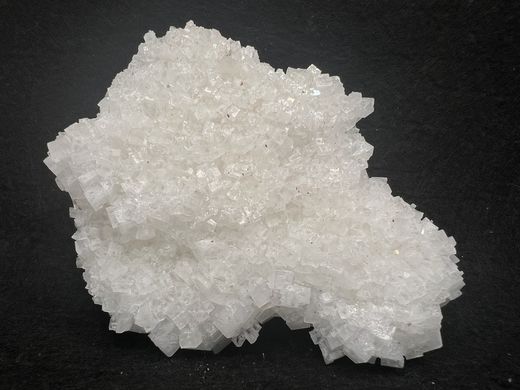 Halita grupo de cristales cúbicos