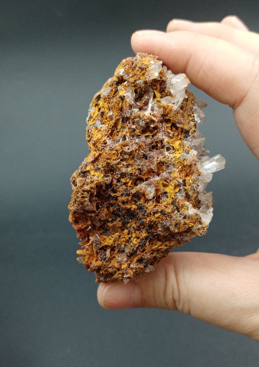 Hemimorfita conjunto Cristales en Matriz