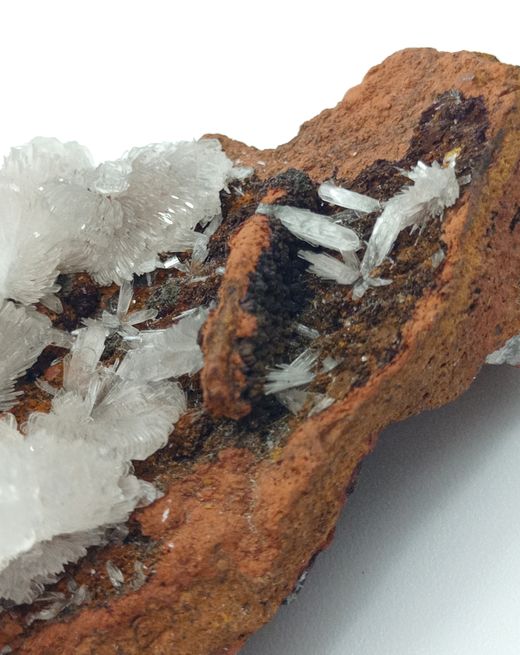 Hemimorfita grupo de cristales