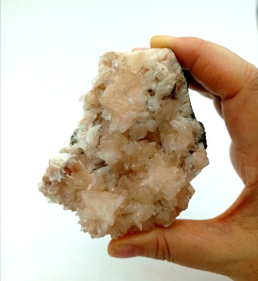 Heulandita cristales sobre matriz