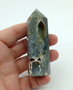 Marcasita con Geoda de Calcedonia