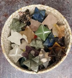Merkaba en minerales varios