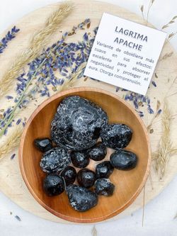 Nódulos de Obsidiana lágrima apache