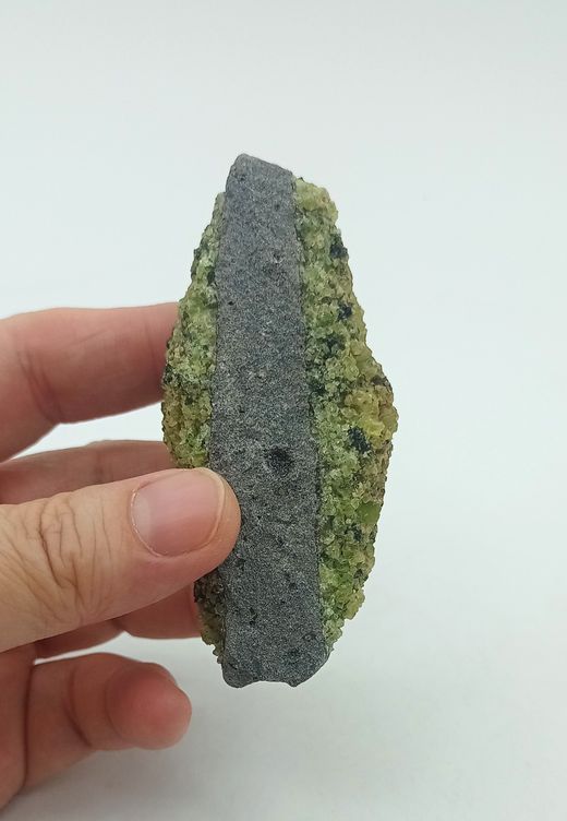 Olivino granudo en Basalto