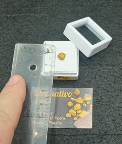 Oro Nativo en pepitas de 1,65 ct - Ref. 6