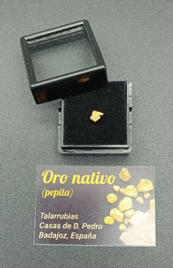 Oro Nativo (pepitas de 0,1 g) Ref. 1.2