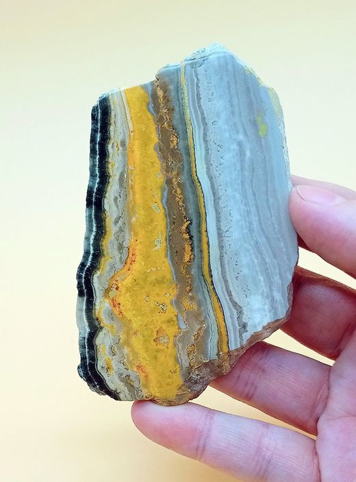 Piedra Eclipse placa pulida