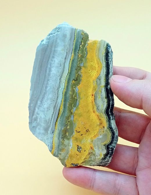 Piedra Eclipse placa pulida