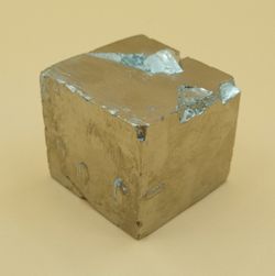 Pirita cubo (cristal individual)