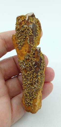 Piromorfita sobre barita