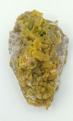Piromorfita Grupo de cristales