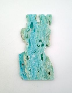 Placa de Aragonito azul