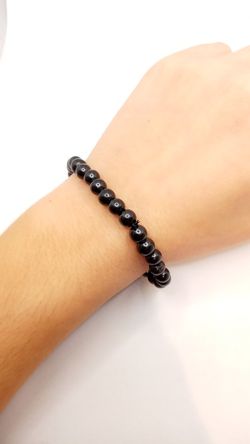 Pulsera bola 6mm de Shungita