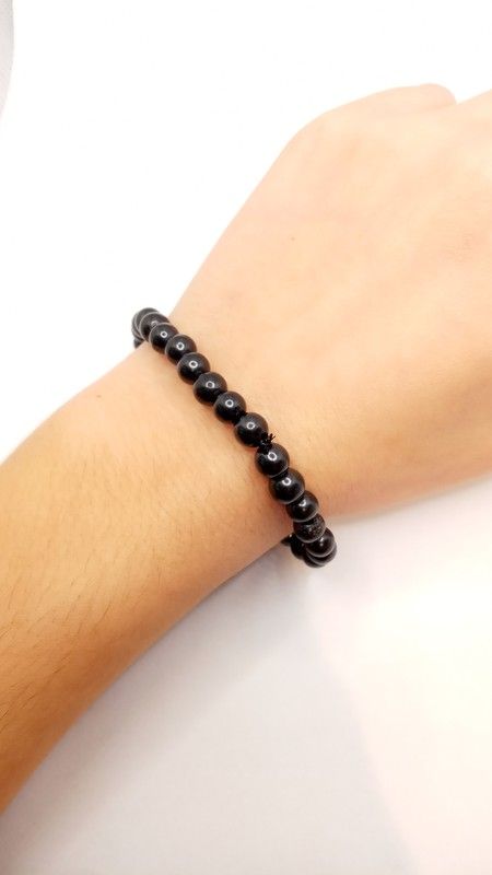 Pulsera bola 6mm de Shungita