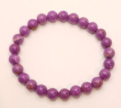 Pulsera bola 9mm de Fosfosiderita