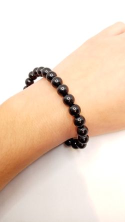 Pulsera bola 8mm de Shungita