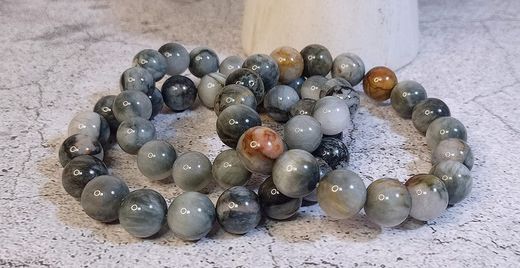 Pulsera Cuarzo Ojo de Gato 10 mm