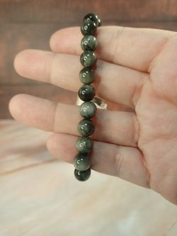 Pulsera Cuarzo Ojo de Gato 8 mm