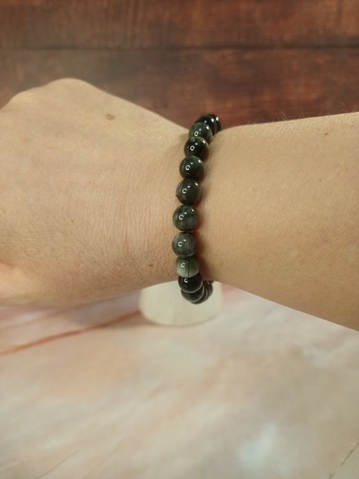 Pulsera Cuarzo Ojo de Gato 8 mm