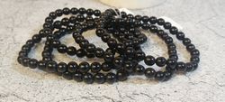 Pulsera de Azabache bola 6 mm