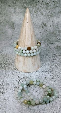 Pulsera de Jade en bola de 8mm