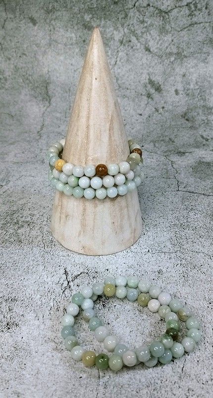 Pulsera de Jade en bola de 8mm