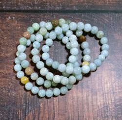 Pulsera de Jade en bola de 8mm